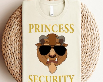 Princess Security Ready To Press,Beauty And Beast DTF,Disney Princess Belle Ready To Press,Princess Heat Transfer,Disney Princess Shirt