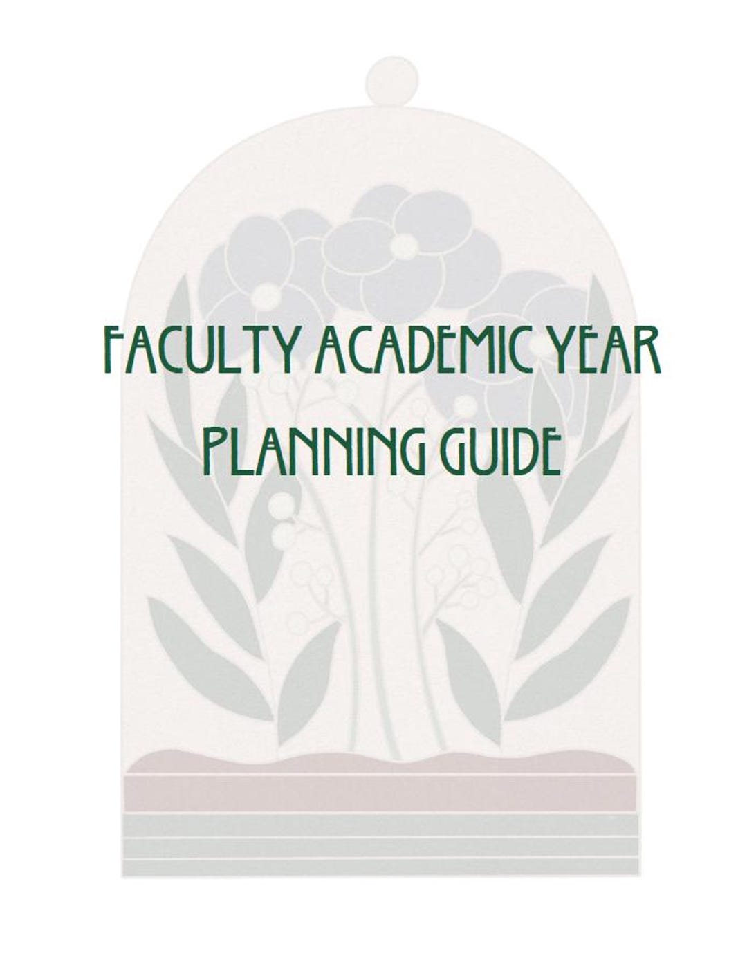 Faculty Academic Year Planning Guide - Dark Academia Style - Etsy