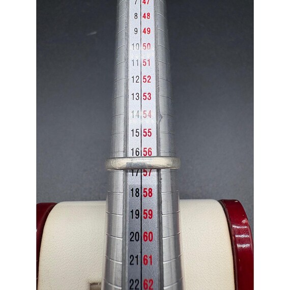 Sterling Silver Opalite Statement Ring Ornate Fil… - image 7