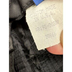 Pendleton Custom Made USA Wool Herringbone Paperboy Bucket Hat Beaded Strap image 12