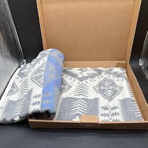Bata Pendleton Silver Bark (64" x 80") Colección Beaver State Heritage Marfil imagen 7