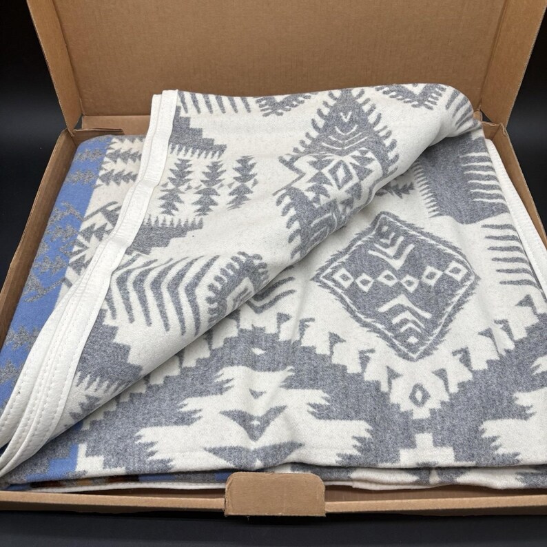 Bata Pendleton Silver Bark (64" x 80") Colección Beaver State Heritage Marfil imagen 11