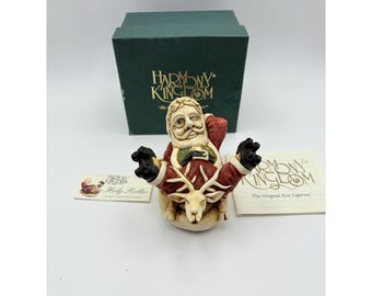 Harmony Kingdom "Holy Roller" Treasure Jest Figurine TJSESAR99 w/ Box & Papers
