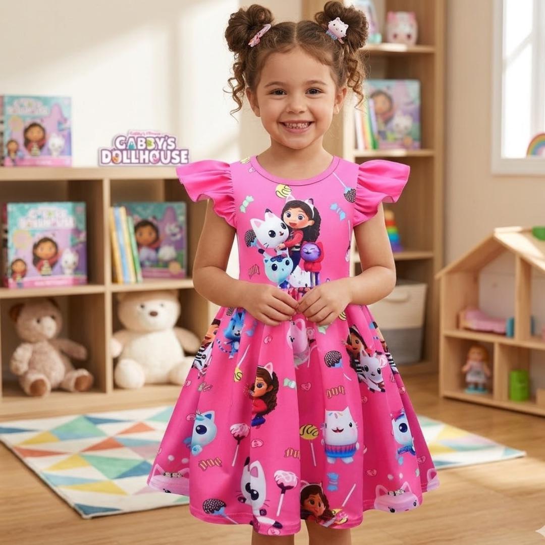 open lace back dress Gabby Dollhouse Tutu Dress