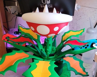 Piranha Plant Switch Dock – Super Mario Display Stand (Charging, TV Hub)