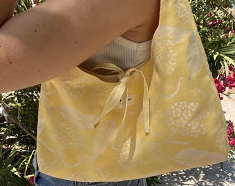 Yellow handbag | Handmade artisan bag | Unique bag | Boho bag