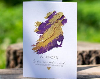 Irish County Greetings Card Pack – Home is Where the Heart Is