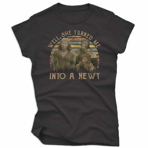 Monty Python Holy Grail Movie Parody T-Shirt, Classic Comedy Film Tee