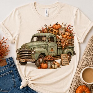 Fall PNG Bundle, Patchwork Floral Pumpkin Png, Coquette Bow Fall Png, Autumn Sublimation Designs, Thanksgiving PNG, Pumpkin Spice PNG image 10