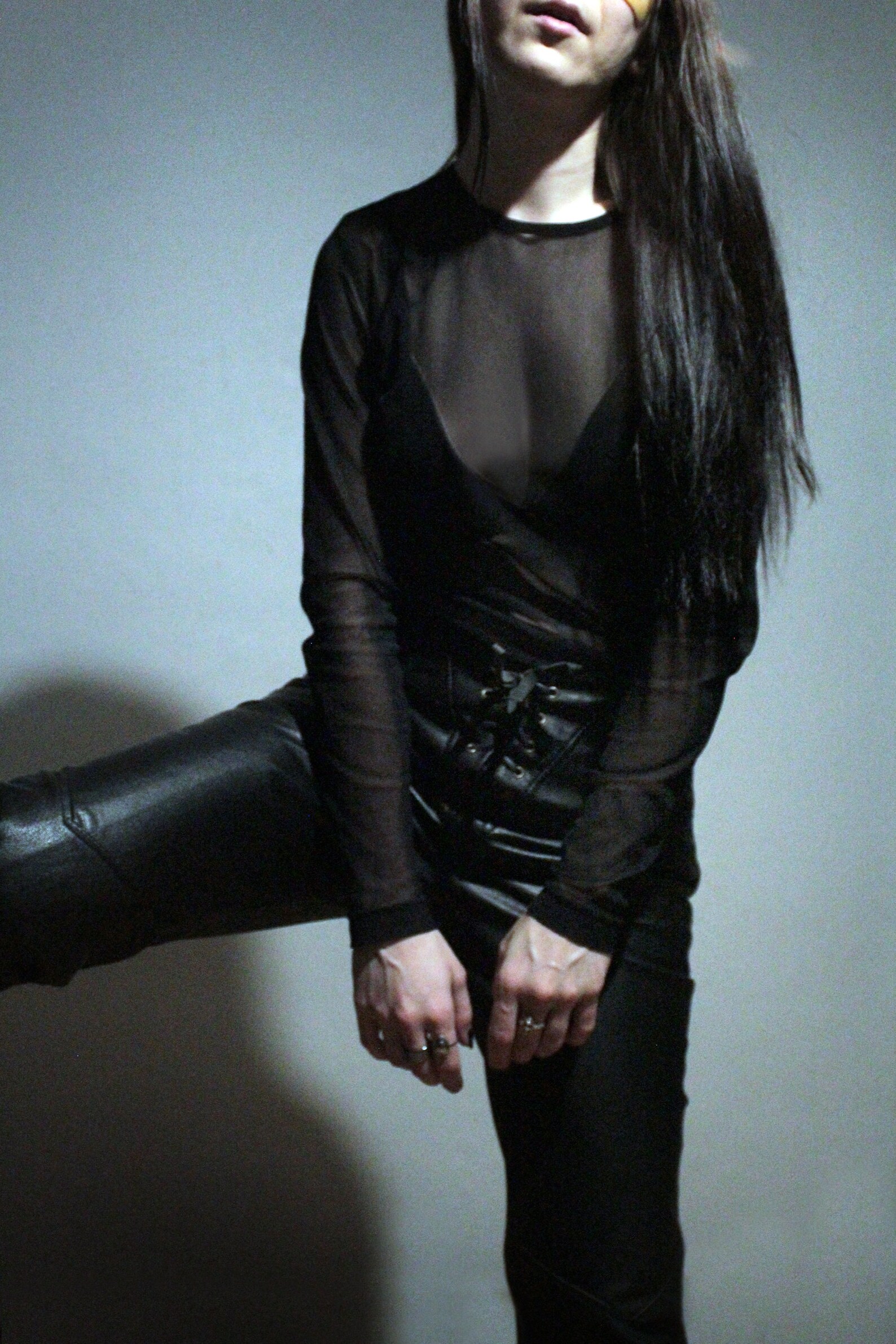 Lace up Fly Leather Pants / Black Leather Motorcycle Pants Etsy