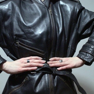 vintage leather motorcycle jacket with Kevlar lining womens riding gear
