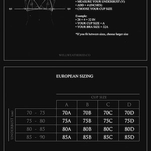 how to take measurements for a bra