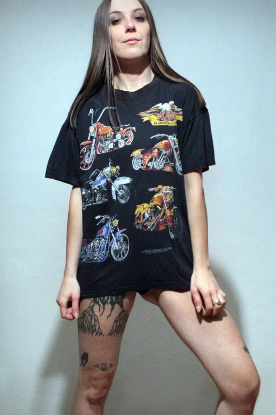 Vintage Harley Davidson Tee Shirt / Shovelhead Panhead Evo Big 