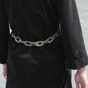 long black trench coat