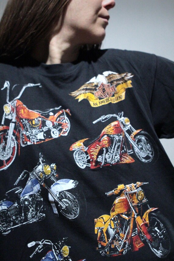 ハーレーダビッドソンTシャツ / ヴィンテージショベルヘッドパンヘッド 