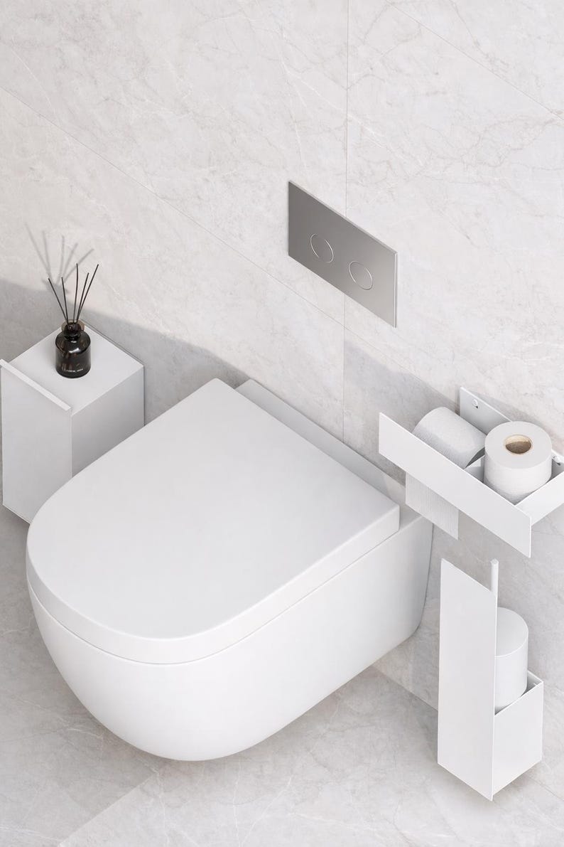 toilet paper holder
towel holder
toilet paper storage
toilet paper shelf
toilet paper hanger
paper towel holder
bathroom storage
bathroom cabinet
bathroom shelf
bathroom organizer
wall mounted shelf
powder coated steel
towel bar shelf