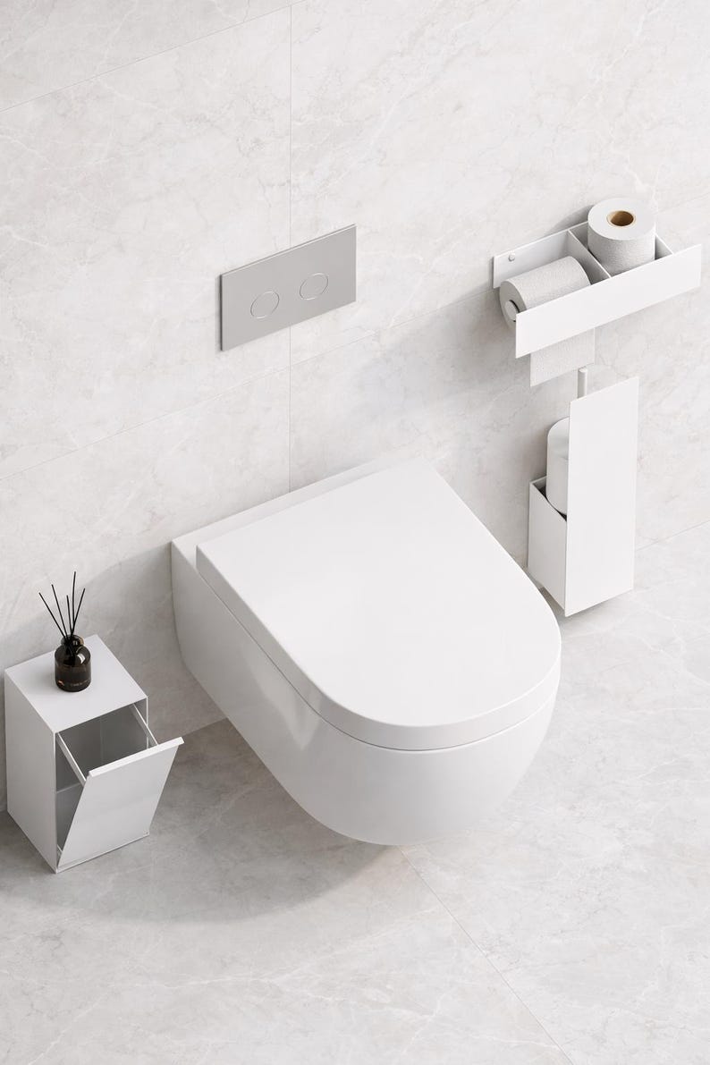 toilet paper holder
towel holder
toilet paper storage
toilet paper shelf
toilet paper hanger
paper towel holder
bathroom storage
bathroom cabinet
bathroom shelf
bathroom organizer
wall mounted shelf
powder coated steel
towel bar shelf