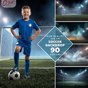 Bakgrundspaket för fotbollsarenor (digital nedladdning)