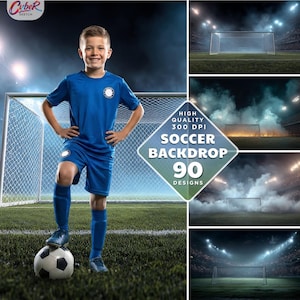 Bakgrundspaket för fotbollsarenor (digital nedladdning)