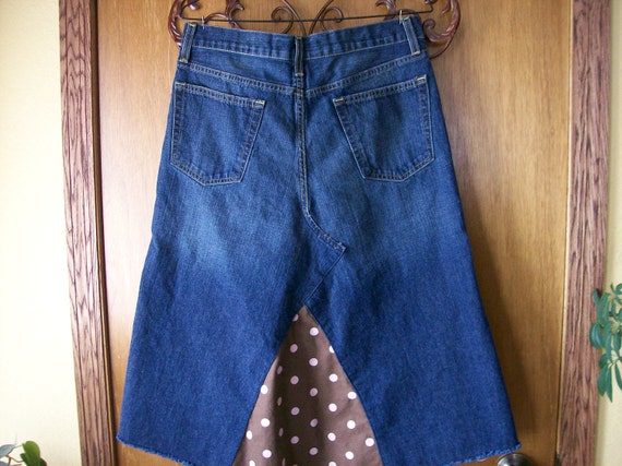 【hippiedippy】eyelet denim skirt Hippie Denim Skirt - Etsy