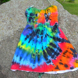 Ladies tie dyed sundress