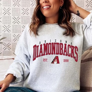 Arizona Diamondbacks Distressed Vintage Snake logo T shirt