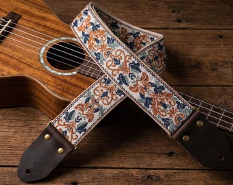 Correa de guitarra personalizada, regalos para guitarristas, correa de bajo bordada, accesorios de guitarra personalizados