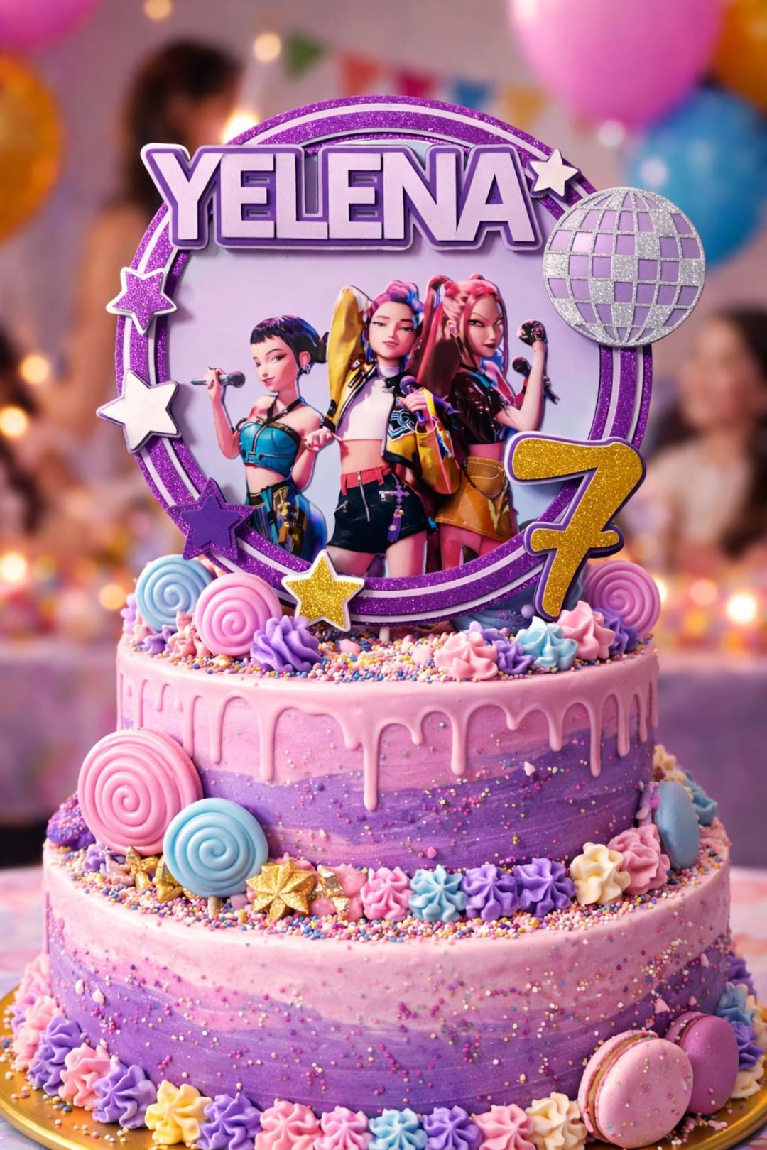 cake-topper-anniversaire-kpop-g-teau-topper-personnalis-etsy