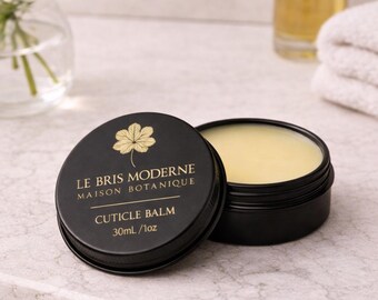 Bálsamo para cutículas sin fragancia / Cuidado nutritivo para uñas hecho a mano, 30 g