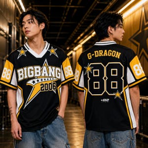G-DRAGON ユニフォーム BIGBANG Bigbang Kpop Shirt - Etsy