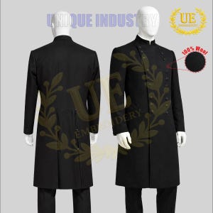 Geklede jas Grand Commander Knights Templar – handgemaakt ceremonie-uniform van wol
