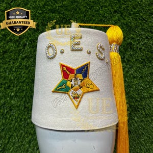 Oes Order of Eastern Star Hat - Etsy display picture 1