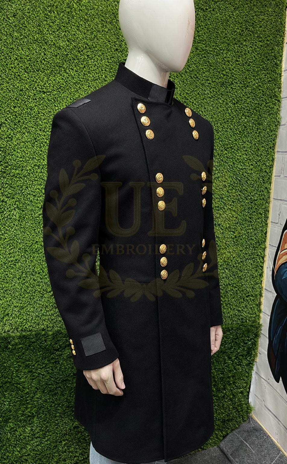 Grand Commander Knights Templar Frock Coat – Handmade Wool Ceremonial ...