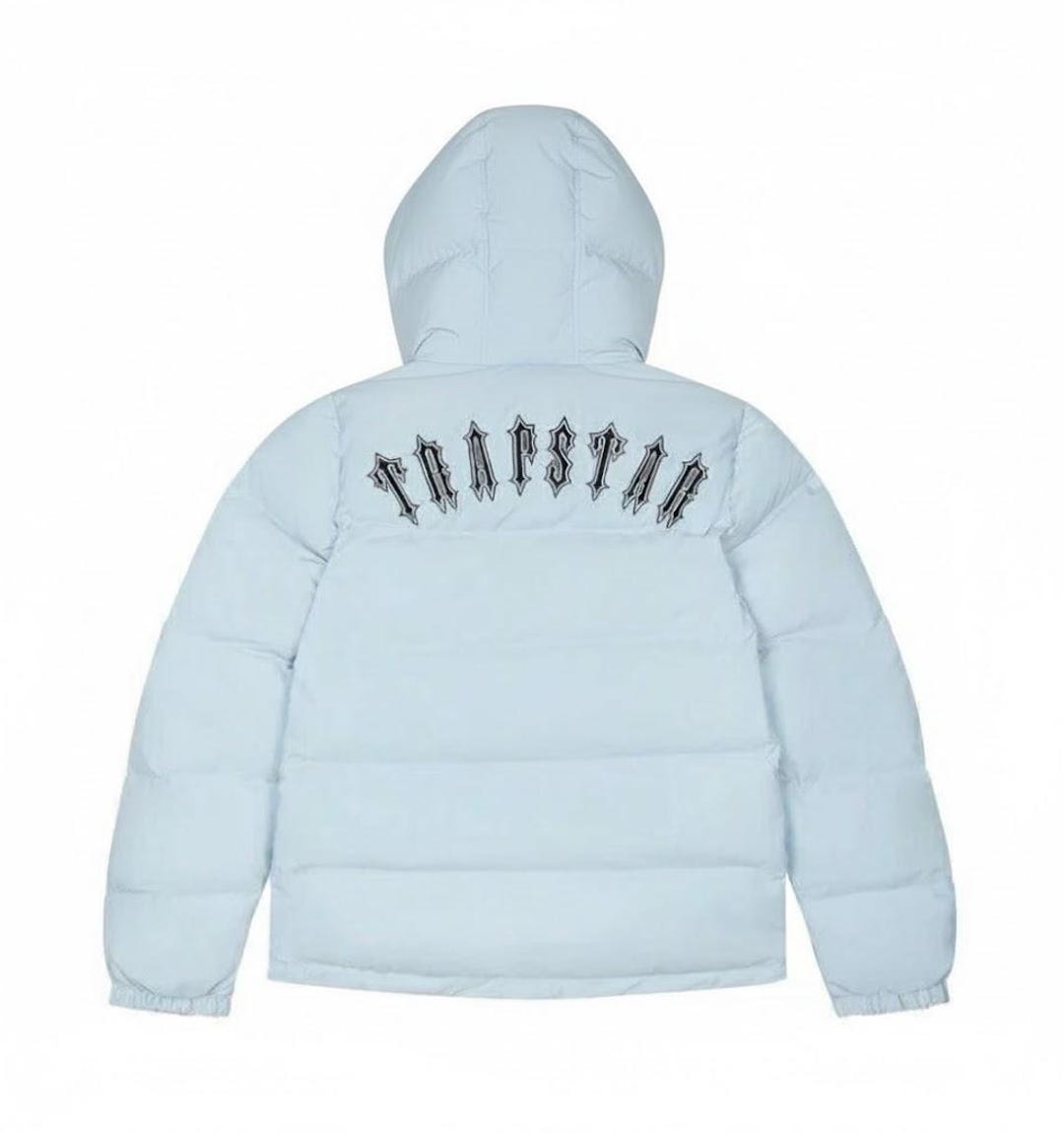 Trapstar Blue Puffer Jacket – Detachable Hood Winter Coat - Etsy