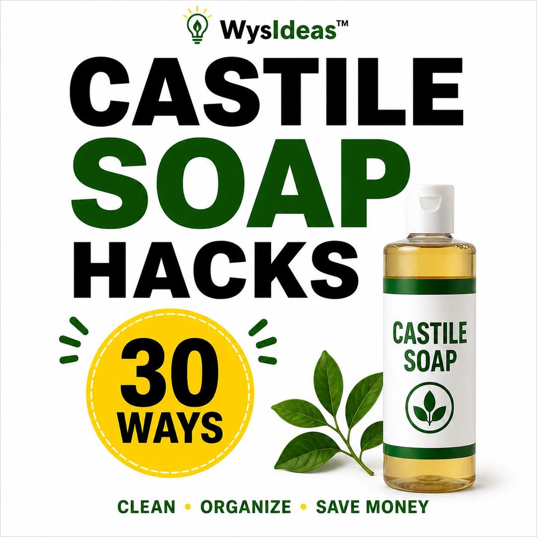 30 Ways Castile Soap Guide | Natural Cleaning, Laundry, DIY Home ...