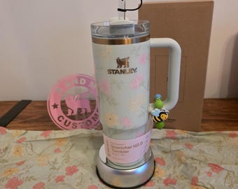 El perfume Spring Blossoms H2.0 Flowstate Sparkle Stanley de 30 oz, nuevo con etiquetas.