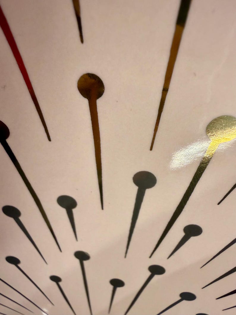 Anthropologie roze en gouden schaal - art deco afbeelding 7