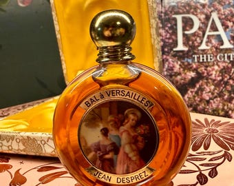 Jean Desprez Bal à Versailles Perfume Mini, Botella Completa, Caja Original, Decoración de Vanidad de París
