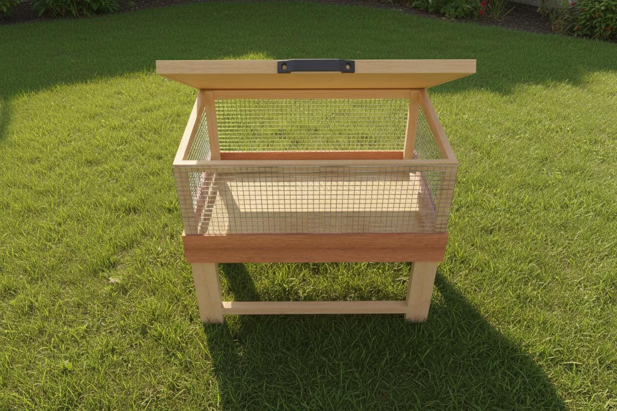 DIY Chicken Brooder & Small Animal Cage Plans: Beginner-Friendly Build Guide (Digital Download) image 10