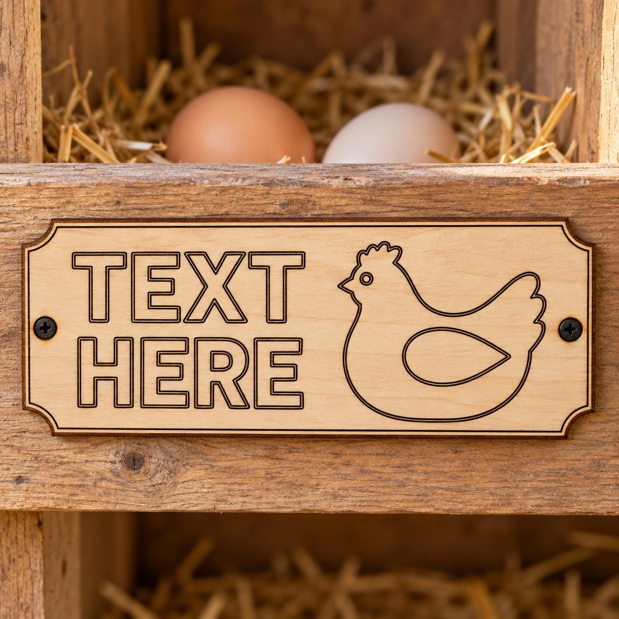 Nesting Box Labels SVG DXF Bundle, 4 CNC Cut Files for Laser, Router, Glowforge, Cricut