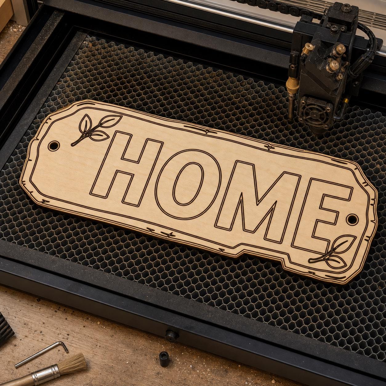 Front Porch Sign SVG DXF Bundle, 4 CNC Cut Files for Laser, Router, Glowforge, Cricut image 4