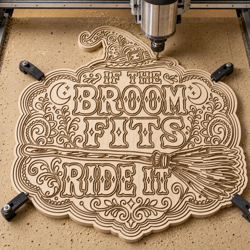Funny Haunted Sign SVG DXF Bundle, 4 CNC Laser Cut Files image 4