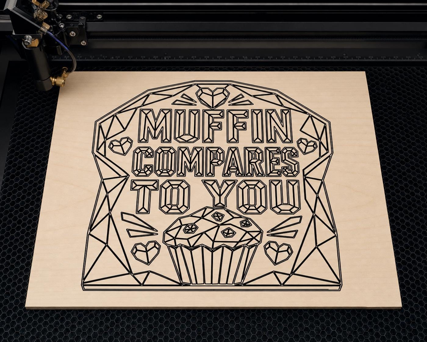 Coffee Kitchen SVG DXF Bundle, 4 Quote Designs for Mugs, Signs, Laser Engraving image 6