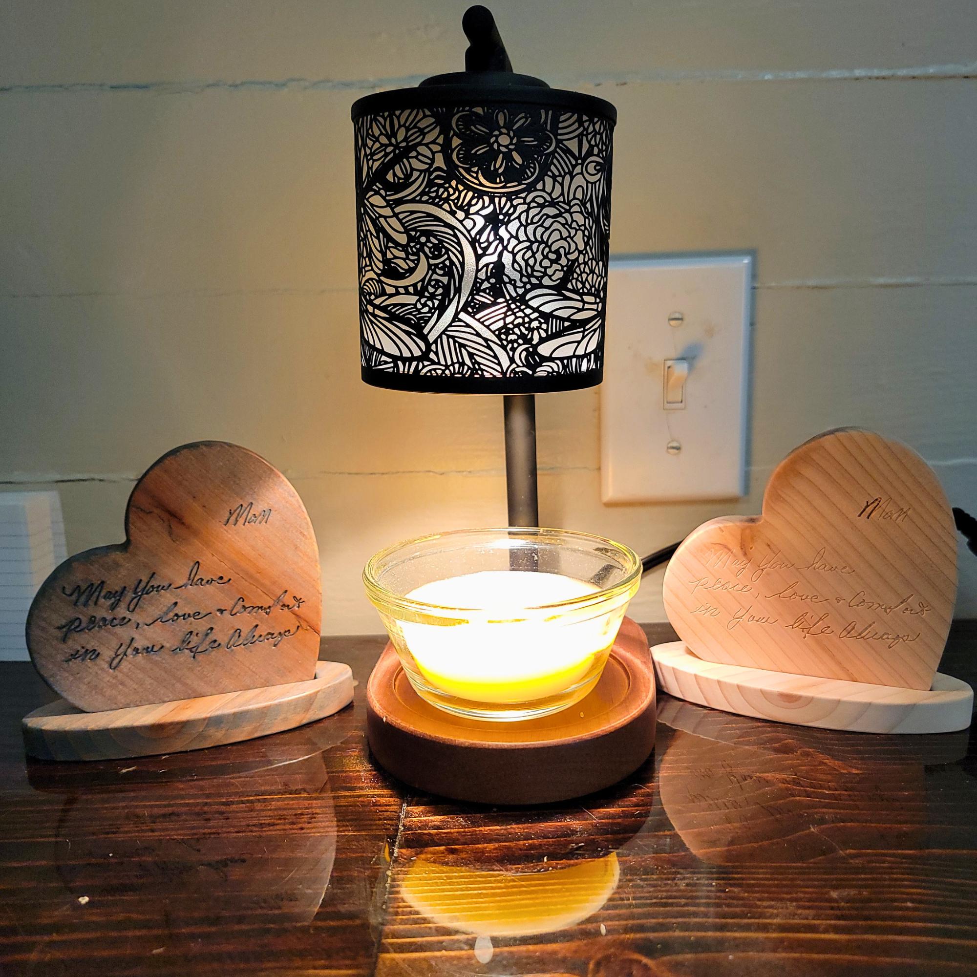 Personalized Handwriting Heart CNC Files, Keepsake Gift, DXF and STL Digital Download image 3
