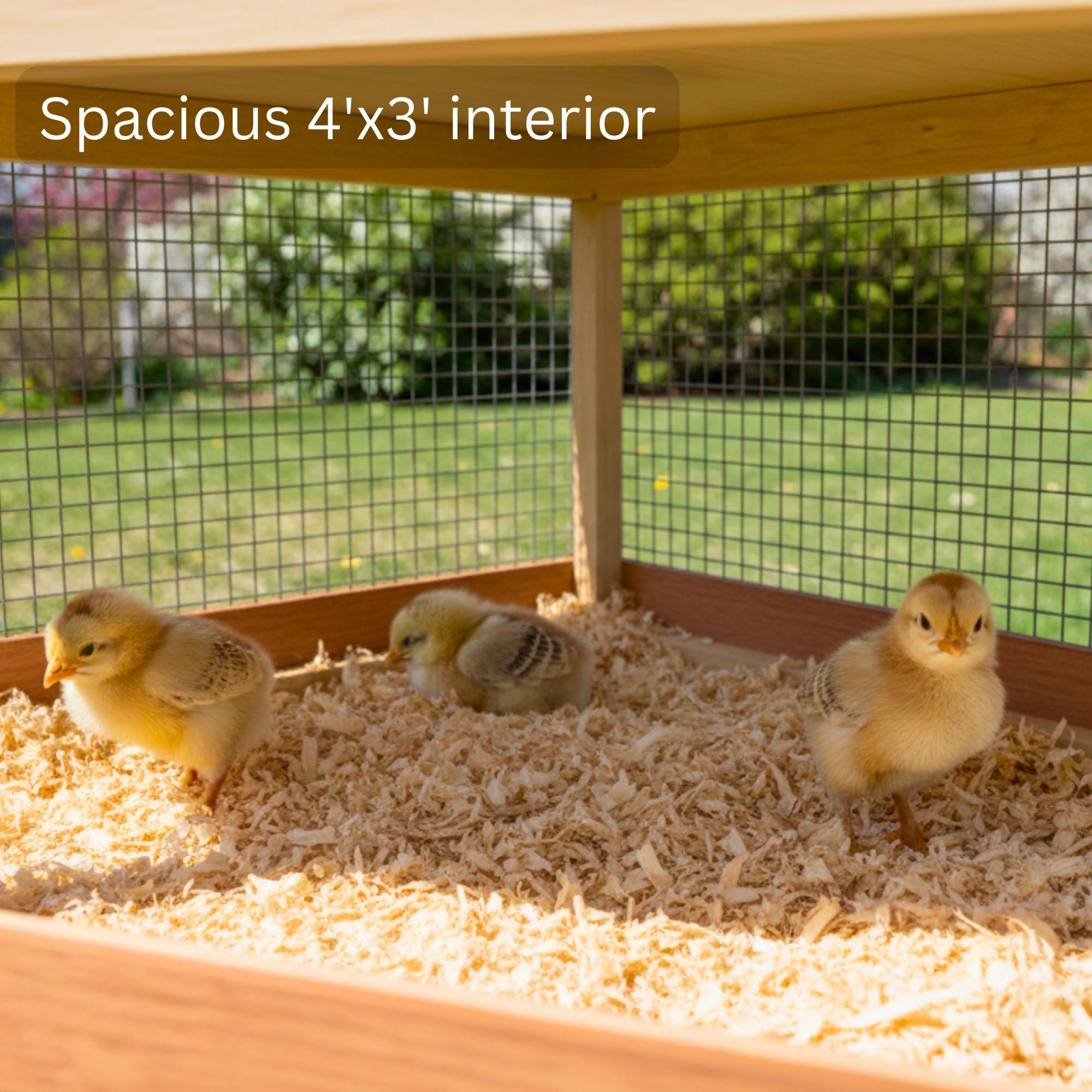 Corner Chicken Brooder Plans, Space-Saving Beginner Build, DIY PDF Digital Download image 6