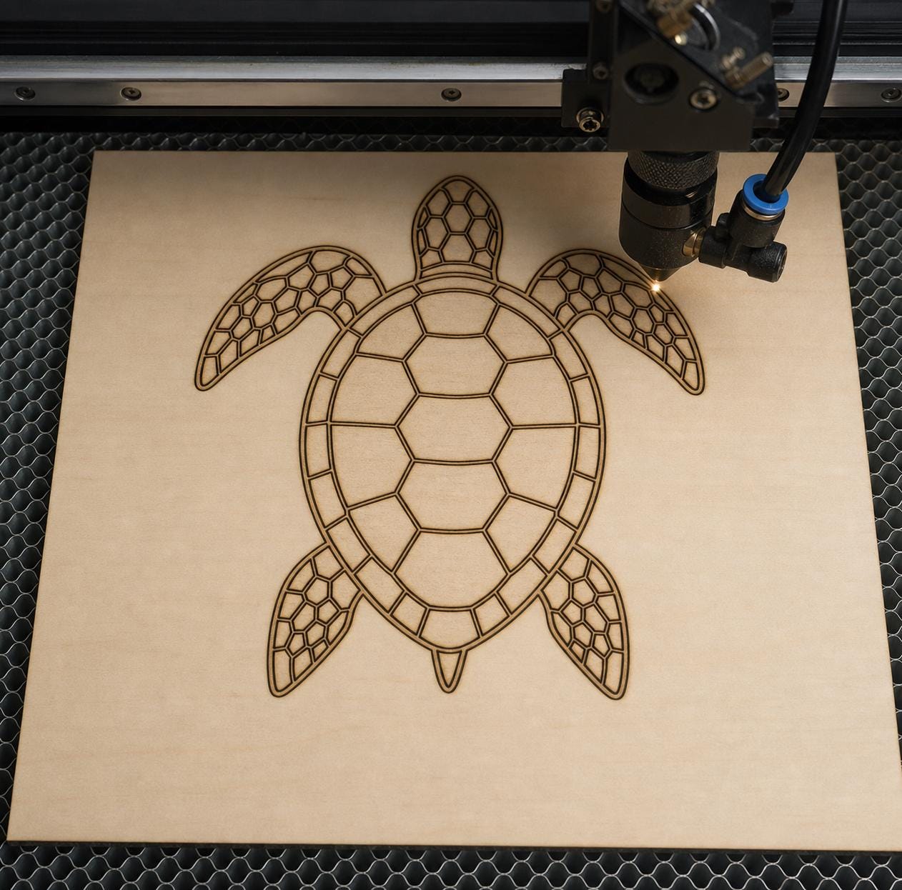 Sea Turtle SVG DXF Bundle, CNC Router and Laser Cut Wood Sign Files image 2