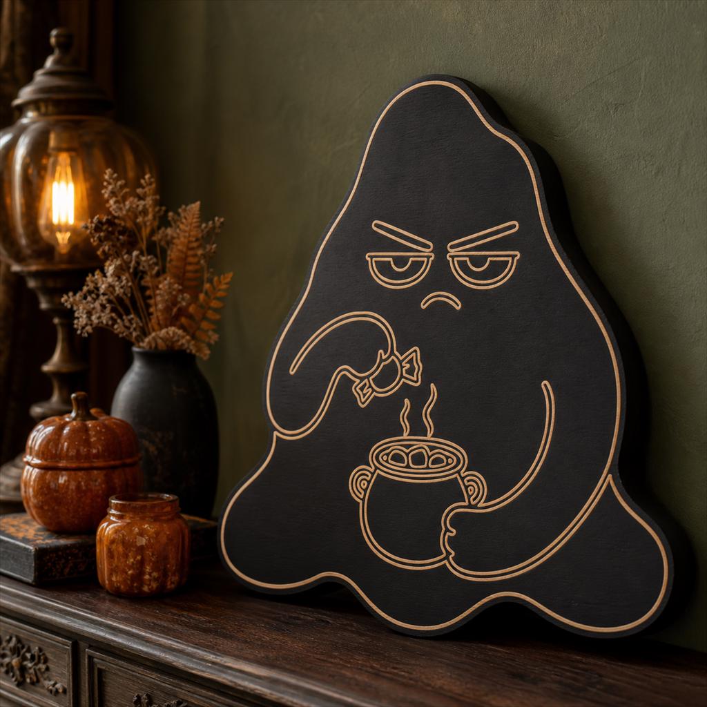 Strange Monster Portrait SVG DXF Bundle, 4 CNC Laser Cut Files
