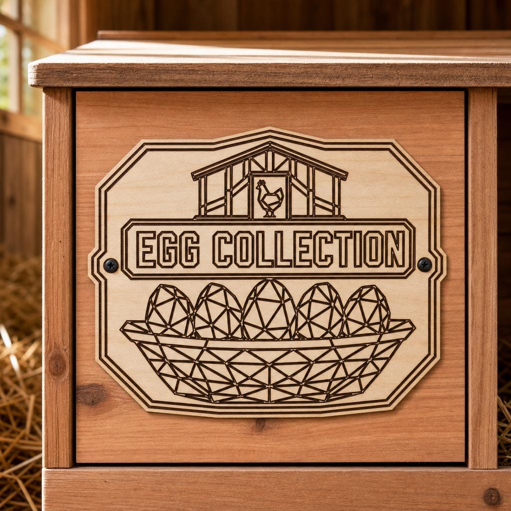 Nesting Box Labels SVG DXF Bundle, 4 CNC Laser Cut Files image 5