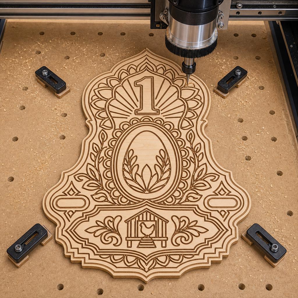 Nesting Box Labels SVG DXF Bundle, 4 CNC Laser Cut Files image 4