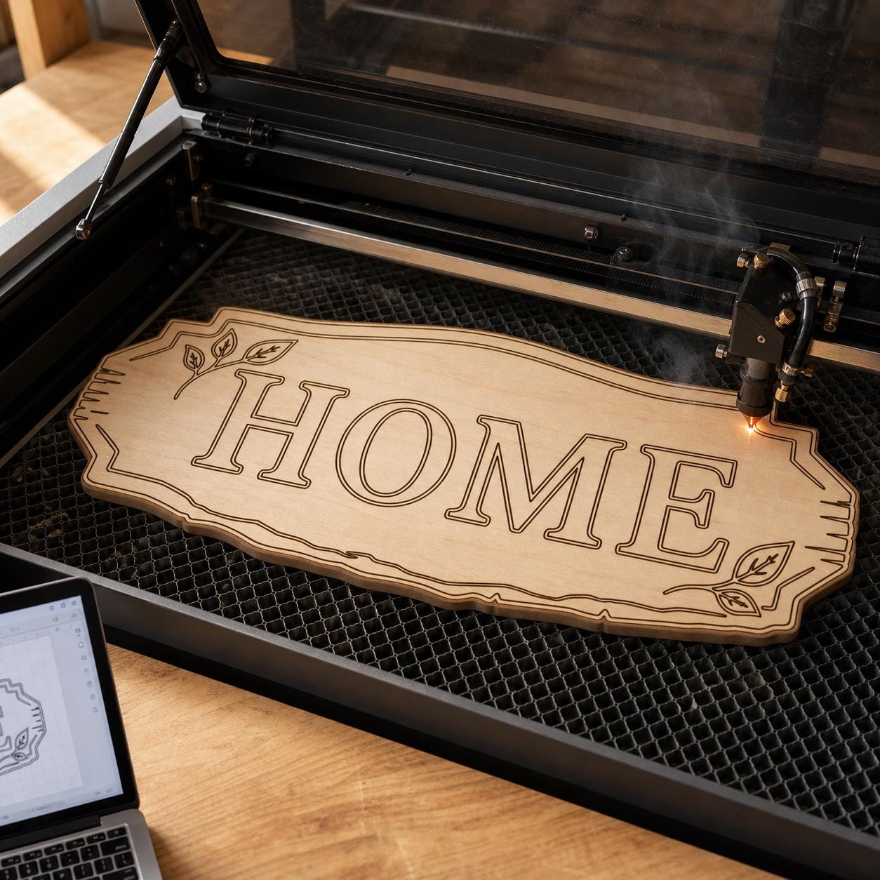 Front Porch Sign SVG DXF Bundle, 4 CNC Cut Files for Laser, Router, Glowforge, Cricut image 6